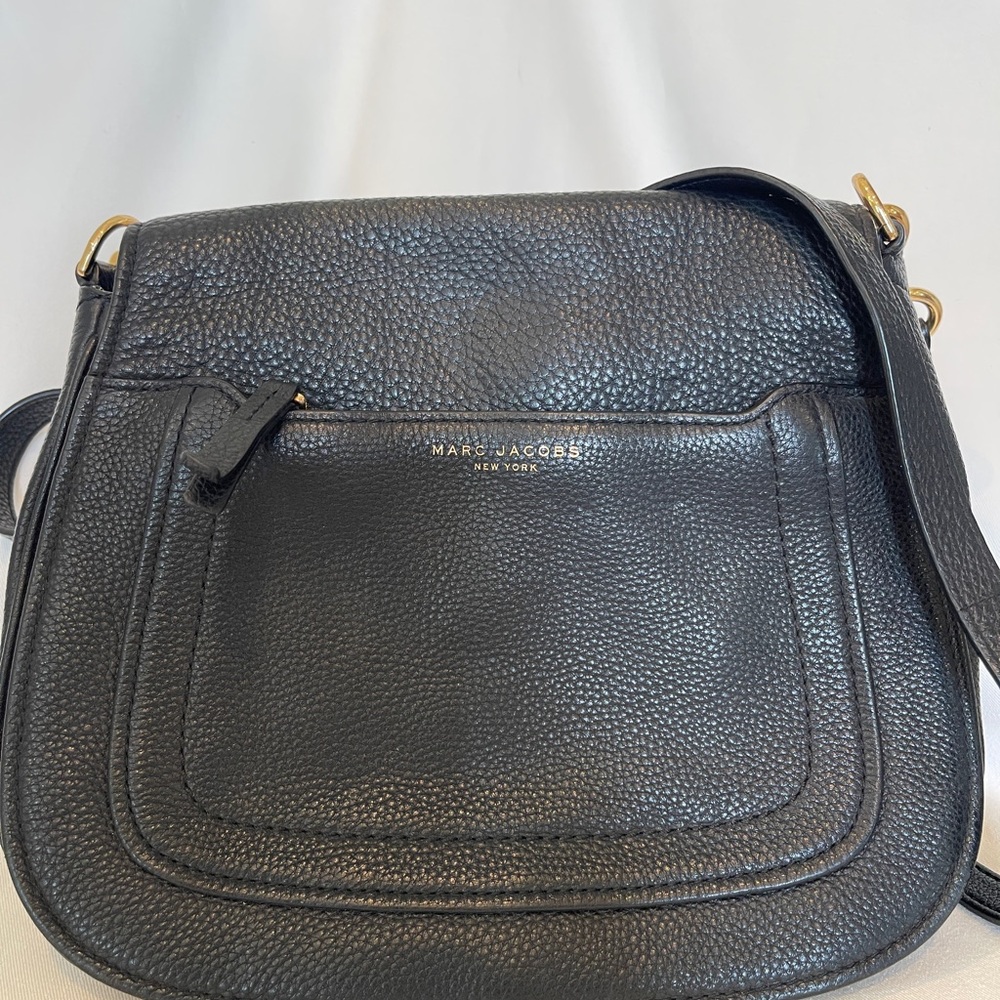 Marc Jacobs Leather Black Crossbody Bag